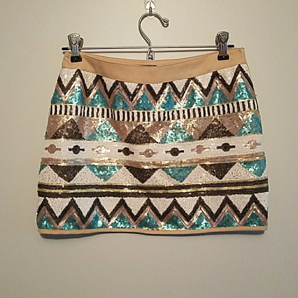Sequin skirt sz S